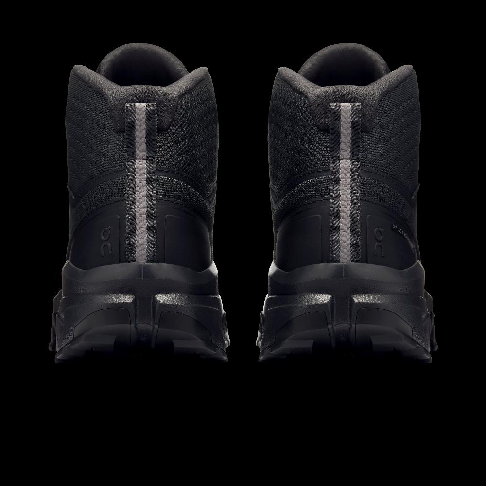 On Black/Black Cloudrock Mid WP Women's Hiking Shoes 3WF10131043