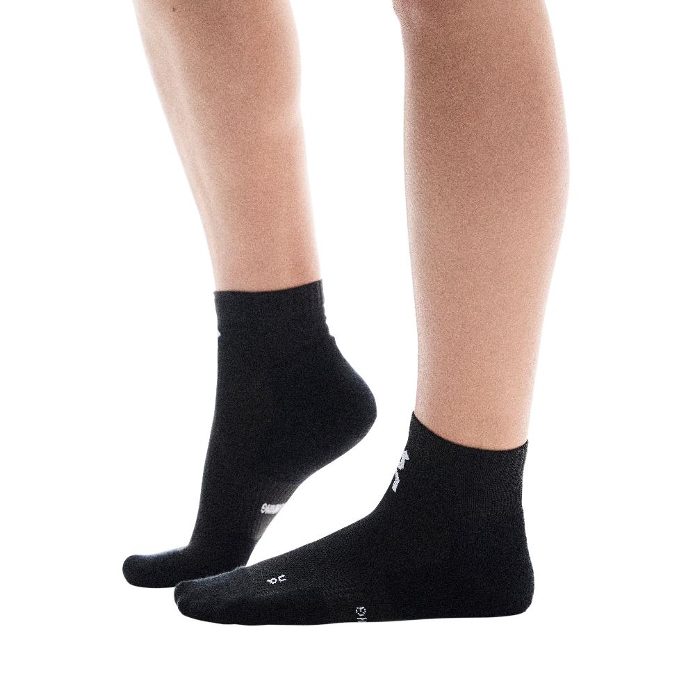 On Black Core Run Socks Mid 2P (2 Pair) 2UF10070553