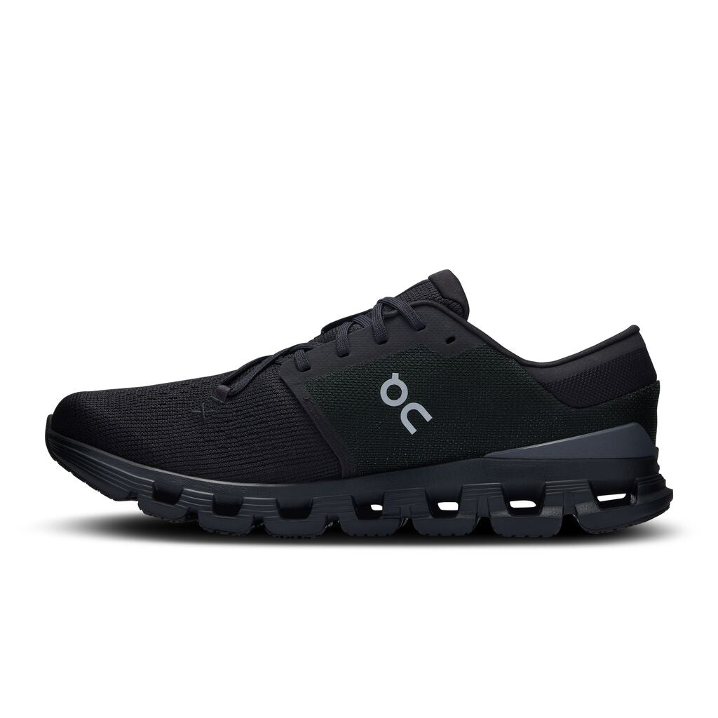 On Black/Eclipse Cloud X 4 Men's Athletic Shoes 3ME30040106