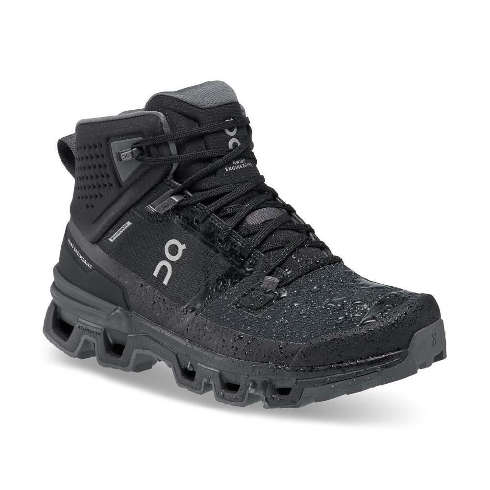On Black/Eclipse Cloudrock 2 Waterproof Women's Hiking Boots 63.98609