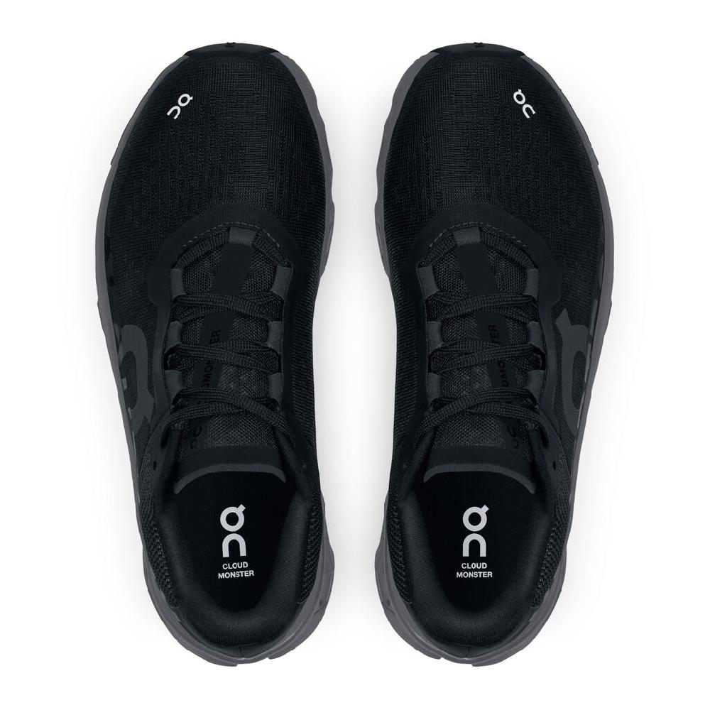 On Black/Magnet Cloudmonster Women's Running Shoes 61.99024