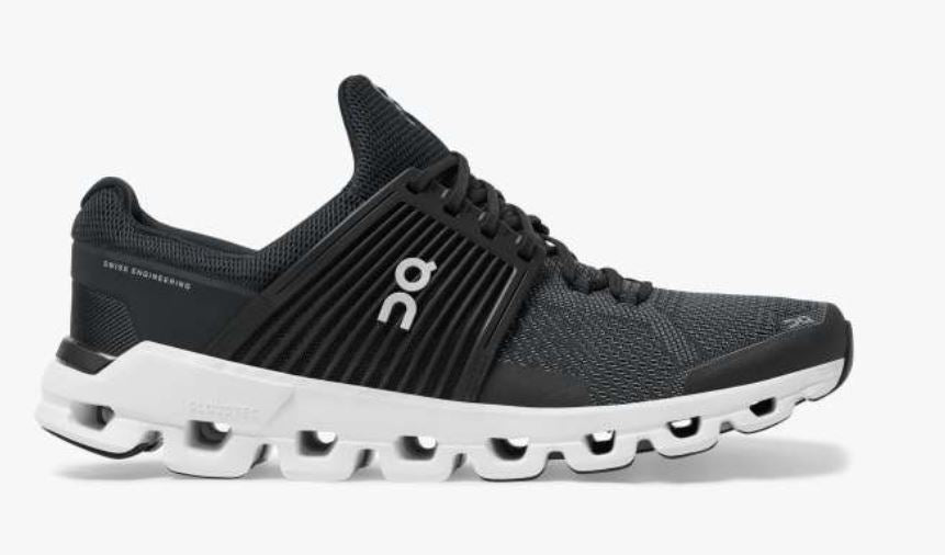 ON Black/Rock Cloudswift Mens Running Shoes 31-99777