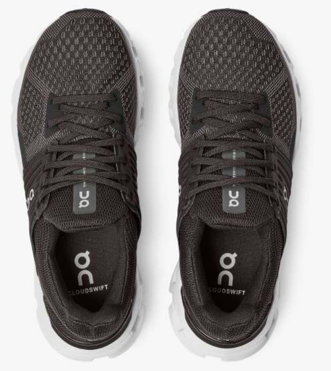 On Black/Rock Cloudswift Womens Running Shoes 41.99581