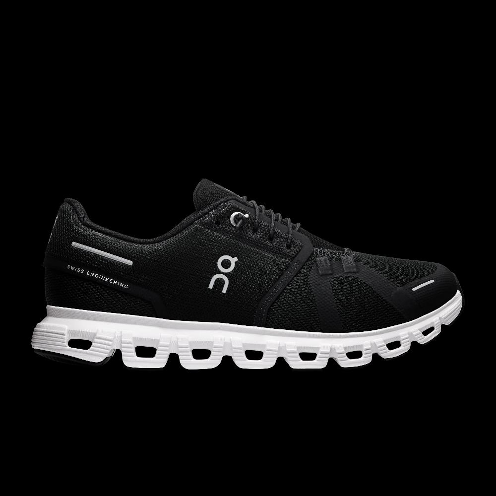 On Black/White Cloud 6 Women's Athletic Shoes 3WF10060299
