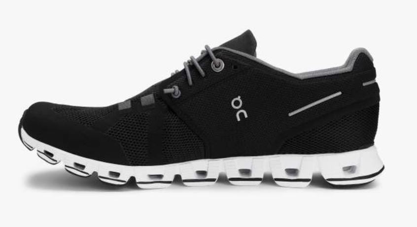 On Black/White Cloud Womens Running Shoes 190001