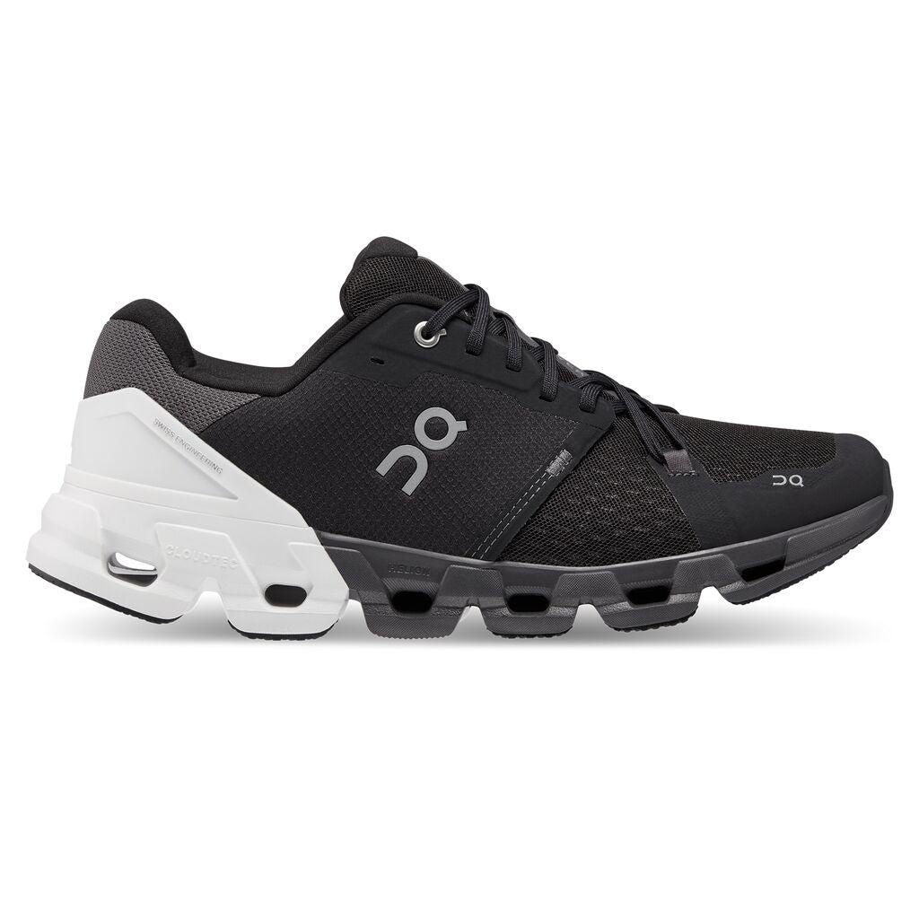 On Black/White Cloudflyer 4 Wide Width Men's Running Shoes 81-98664