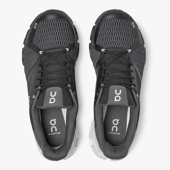 On Black With White Cloudflyer 3 Mens Running Shoes 51.99067