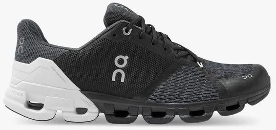 On Black with White Cloudflyer 3 Mens Running Shoes 51.99067