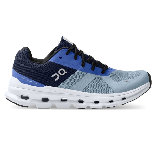 On Chambray And Midnight Cloudrunner Womens Running Shoes 46.99018
