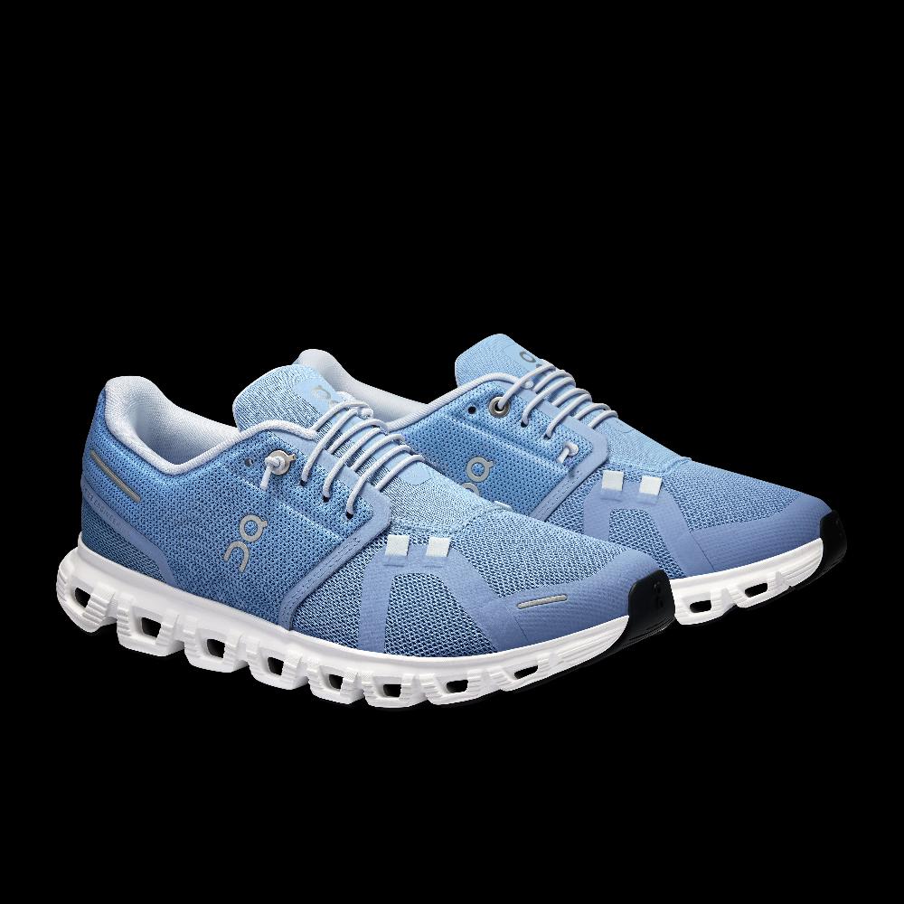 On Chambray/White Cloud 6 Women's Athletic Shoes 3WF10061508