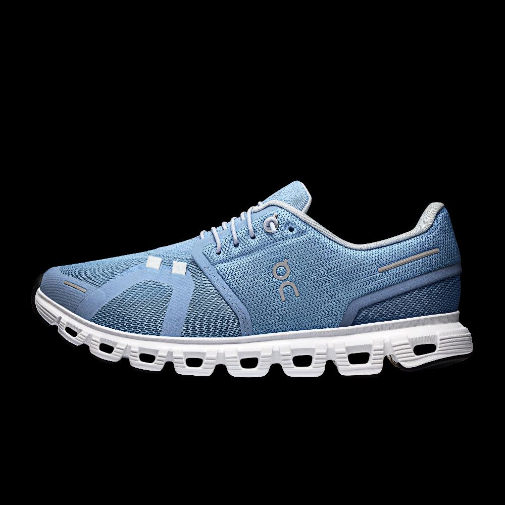 On Chambray/White Cloud 6 Women's Athletic Shoes 3WF10061508