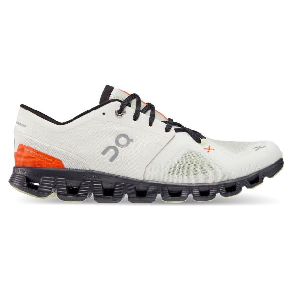 On Cloud X 3 Ivory Flame Men's Athletic Shoes 60.98699