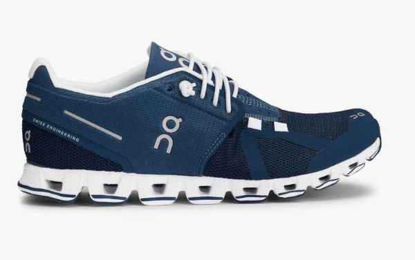 On Denim Blue With White Accents Cloud Womens Athletic Shoes 19.4026