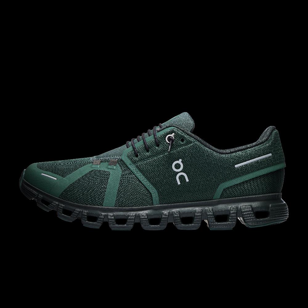 On Evergreen/Black Cloud 6 Men's Athletic Shoes 3MF10070214