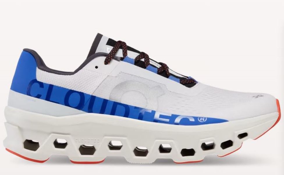 On Frost/Cobalt Cloudmonster Men's Athletic Shoes 61.98653