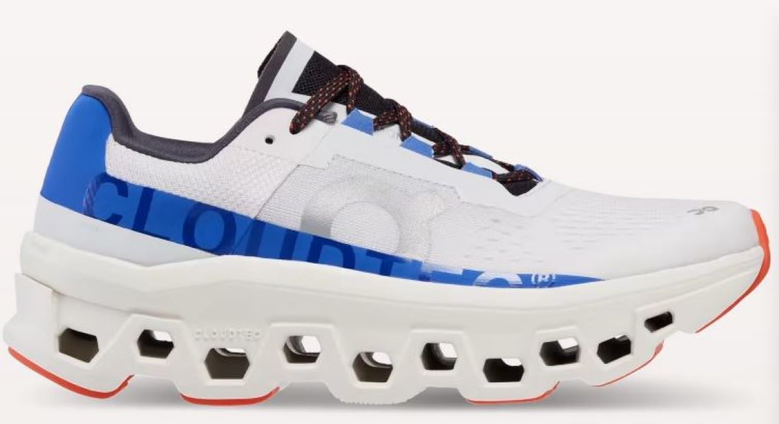 On Frost/Cobalt Cloudmonster Women's Athletic Shoes 61.98648