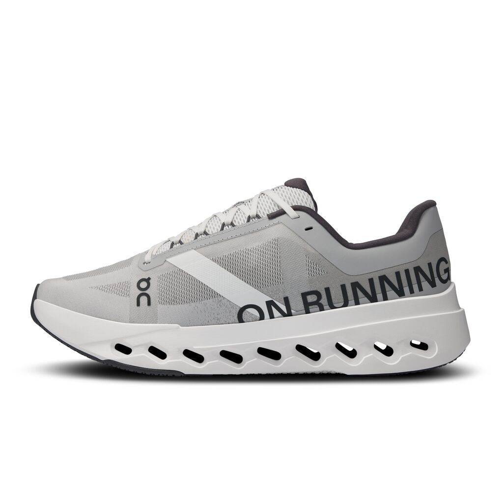 On Glacier/White Cloudsurfer Next Wide Width Men's Running Shoes 3ME30190070