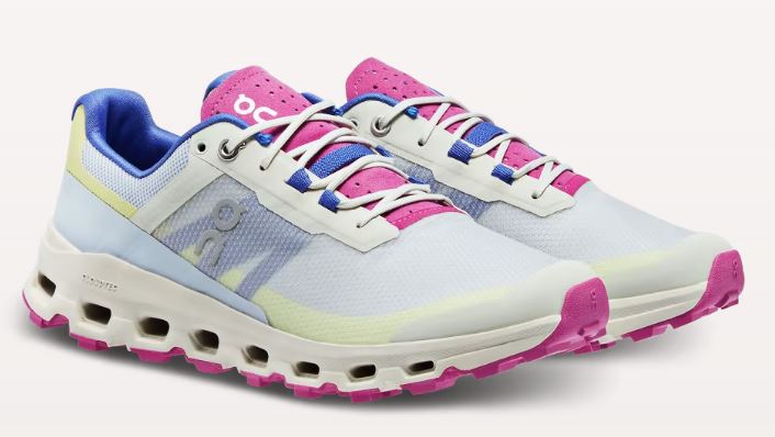 On Heather/Rhubarb Cloudvista Womens Running Shoes 64.98271