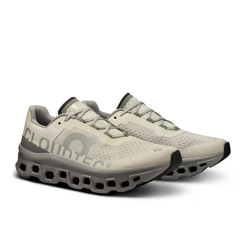 On Ice/Alloy Cloudmonster Mens Running Shoes 61.97788