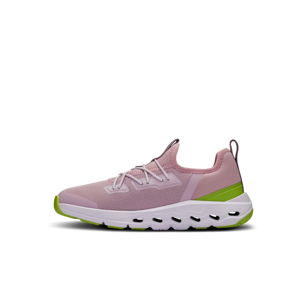 On Mauve/Kiwi Cloudleap Children's Athletic Shoes 3KE30022758