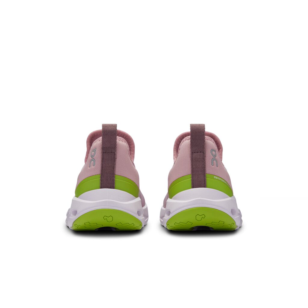 On Mauve/Kiwi Cloudleap Children's Athletic Shoes 3KE30022758