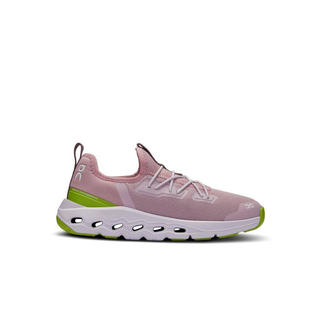 On Mauve/Kiwi Cloudleap Children's Athletic Shoes 3KE30022758
