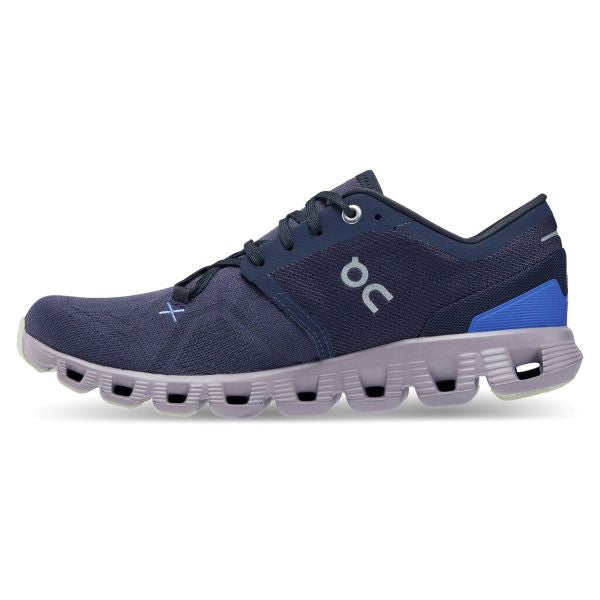 On Midnight/Heron Cloud X 3 Women's Athletic Shoes 60.98689
