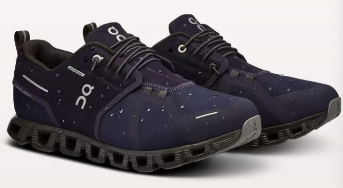 On Midnight/Magnet Men's Cloud 5 Waterproof Athletic Shoes 59.98143