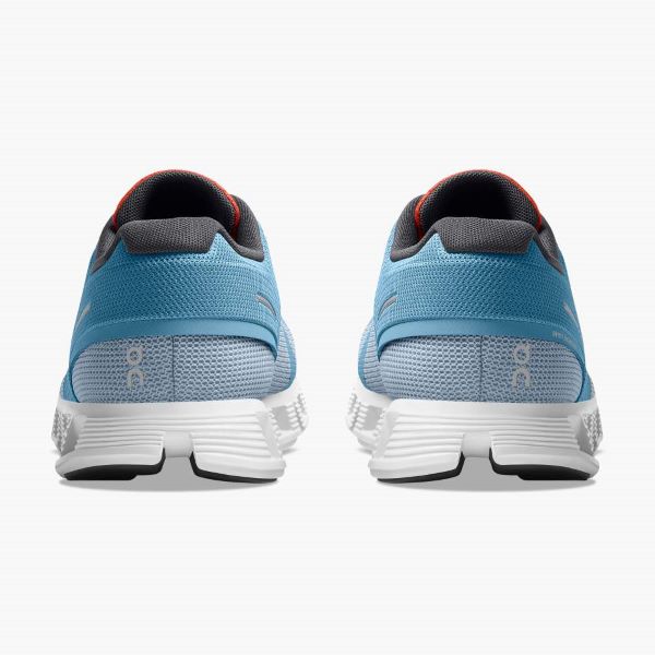 On Niagra And Chambray Cloud 5 Push Mens Athletic Shoes 69.98867