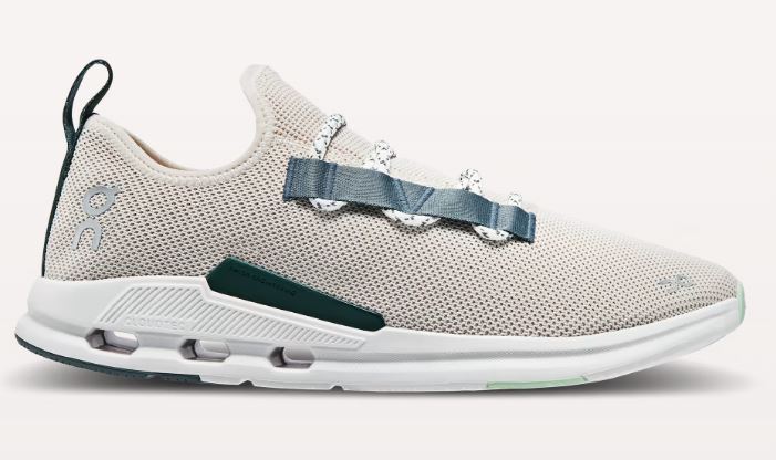 On Pearl/Olive Cloudeasy Mens Running Shoes 76.98289