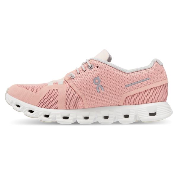 On Rose/Shell Cloud 5 Womens Athletic Shoes 59.98556