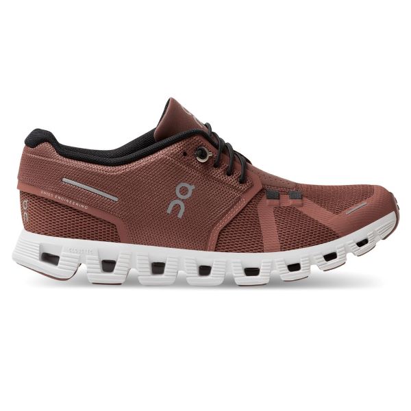 On Rust/Black Cloud 5 Women's Athletic Shoes 59.98898