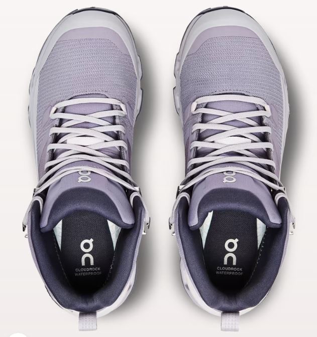 On Shark/Fade Cloudrock 2 Waterproof Womens Hiking Shoes 63.98281