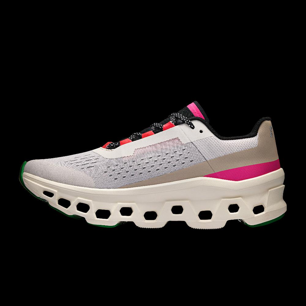 On Silver/Ivory Cloudmonster Women's Running Shoes 61.97652