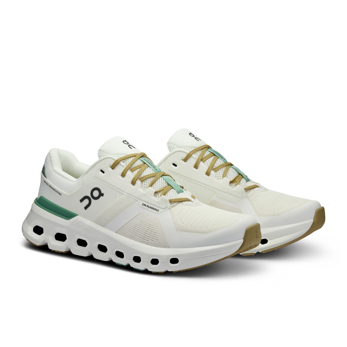 On Undyed/Green Cloudrunner 2 Men's Running Shoes 3ME10142404