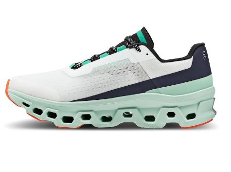 On Undyed-White Creek Cloudmonster Men's Running Shoes 61.98243