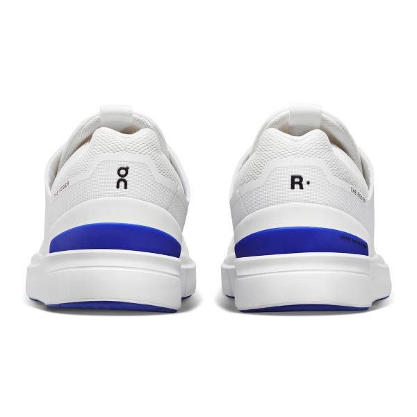 On Undyed-White/Indigo THE ROGER Spin Men's Athletic Shoes 3MD11471089