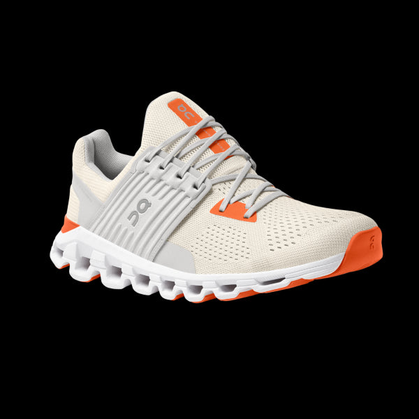 On White And Flame Cloudswift Mens Running Shoes 41.99582