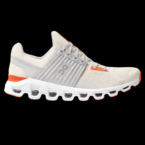 On White and Flame Cloudswift Mens Running Shoes 41.99582