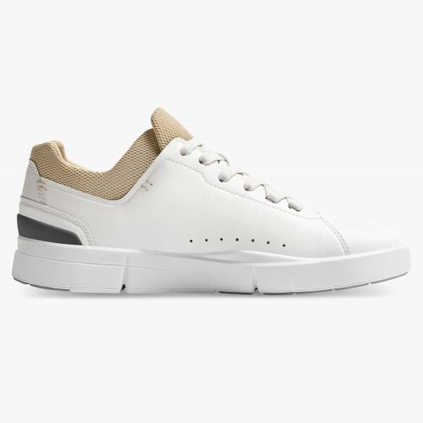 On White and Sand The Roger Advantage Womens Athletic Shoes 48.99149