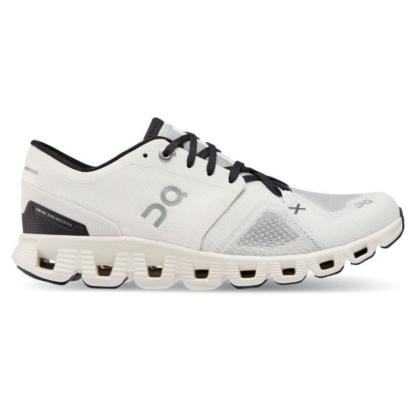 On White/Black Cloud X 3 Women's Athletic Shoes 60.98697