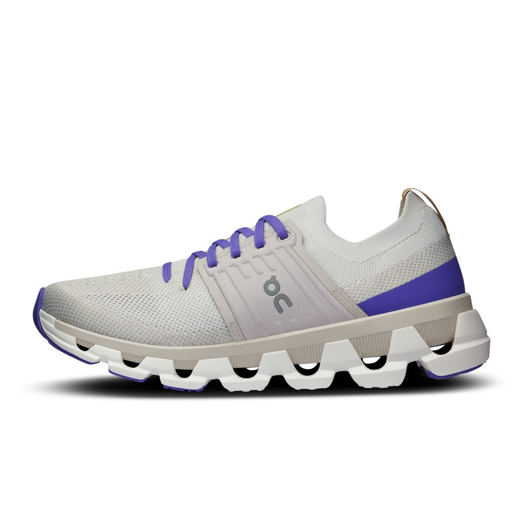 On White/Blueberry Cloudswift 3 Women's Running Shoes 3WD10451946