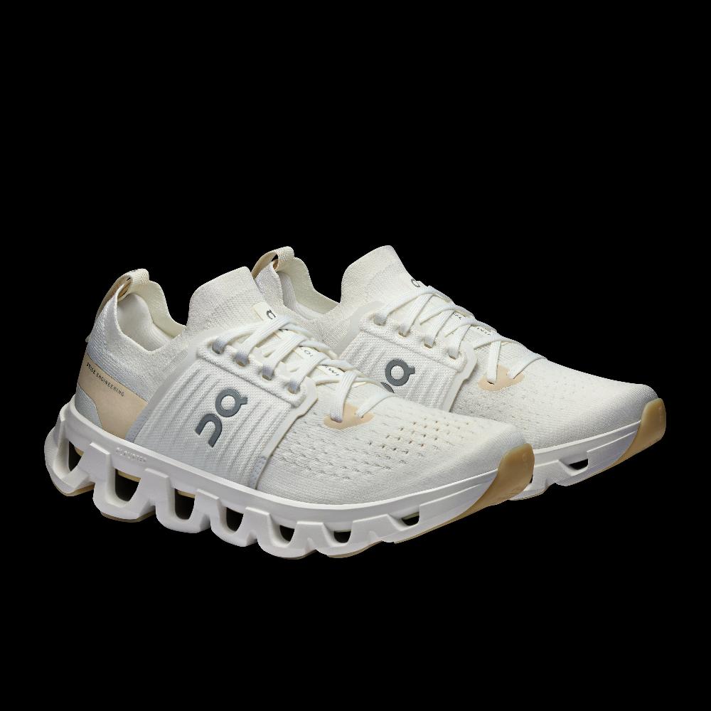 On White/Cream Cloudswift 4 Women's Road Running Shoes 3WF10113218