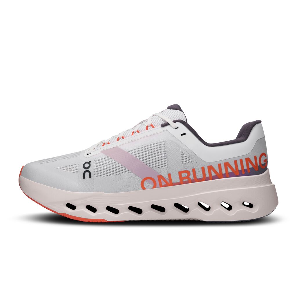 On White/Flame Cloudsurfer Next Men's Running Shoes 3ME30020256