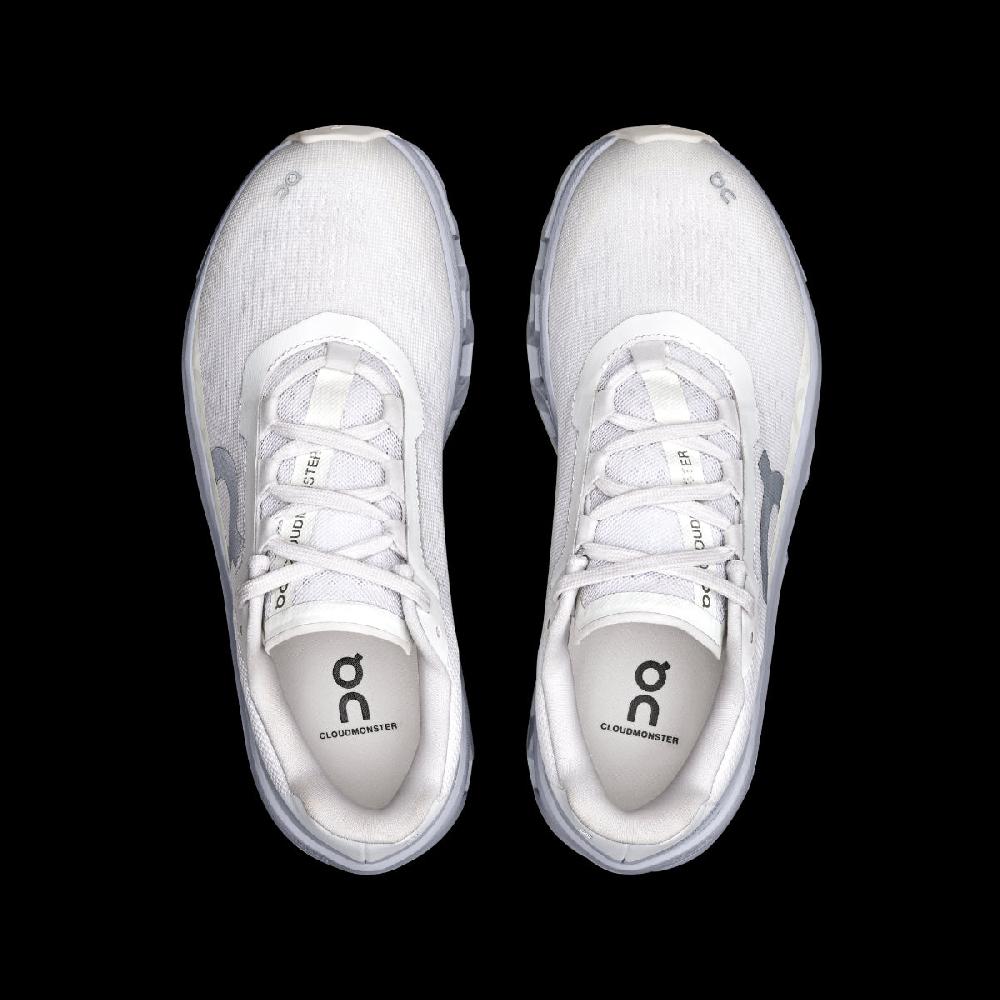 On White/Glacier Cloudmonster Women's Running Shoes 61.97649