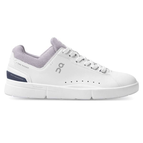 On White/Lilac The Roger Advantage Womens Athletic Shoes 48.98965