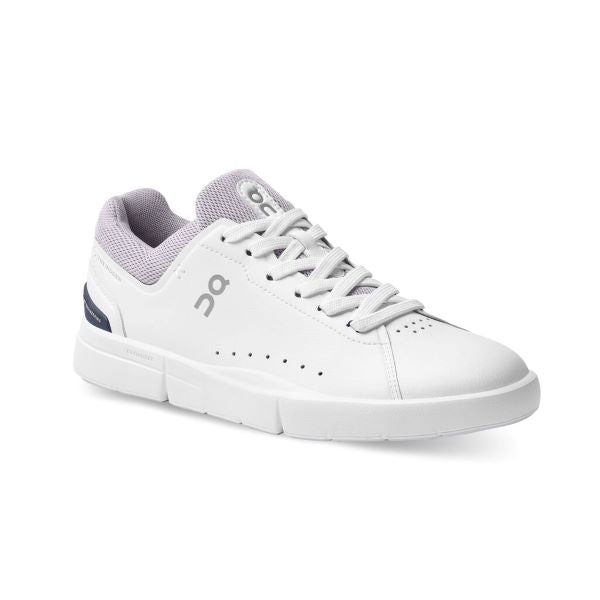 On White/Lilac The Roger Advantage Womens Athletic Shoes 48.98965