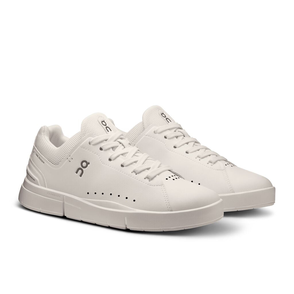 On White/Undyed The ROGER Advantage Women's Athletic Shoes 3WD10652351