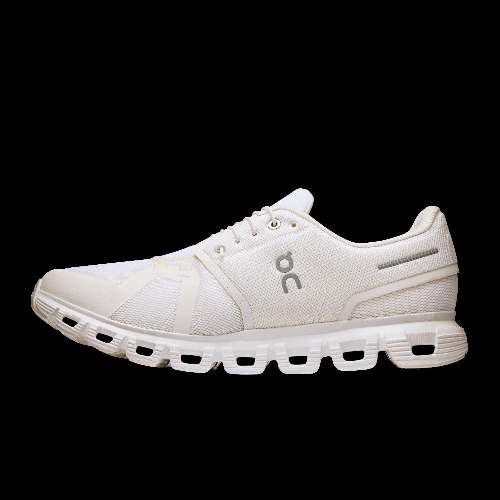 On White/White Cloud 6 Men's Athletic Shoes 3MF10071200