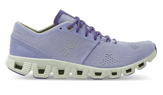 On Women's Lavender/Ice Cloud X Comfort Running Shoe 40.99697